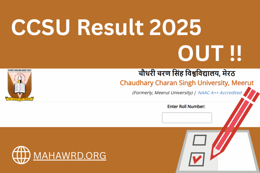 CCSU Result 2025